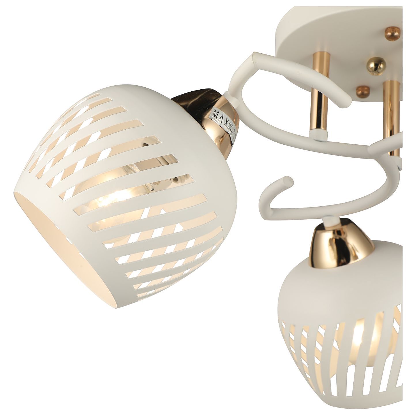 Потолочная люстра ЭкономСвет 20132 20132/3WT+GD WT