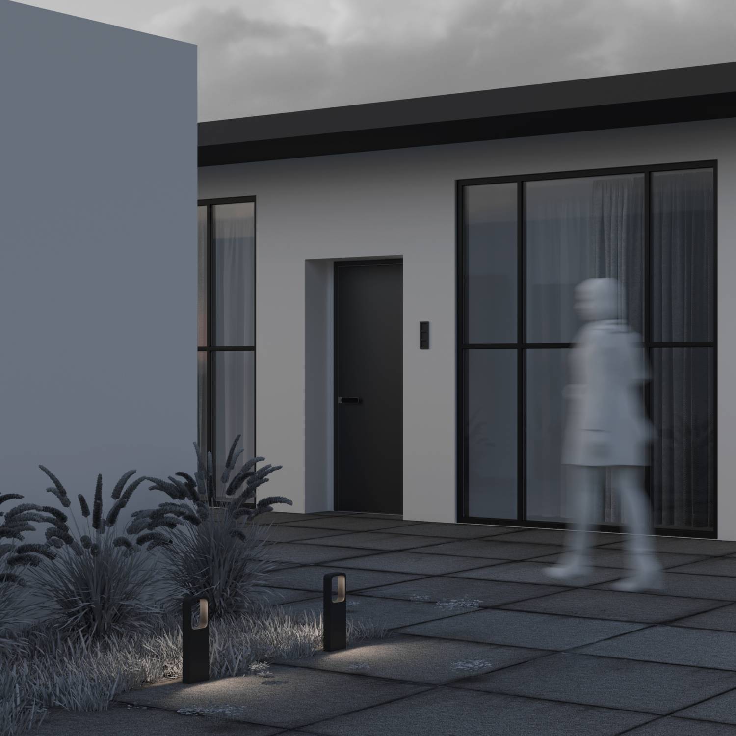 Уличный наземный светильник Maytoni Track O461FL-L7GF3K