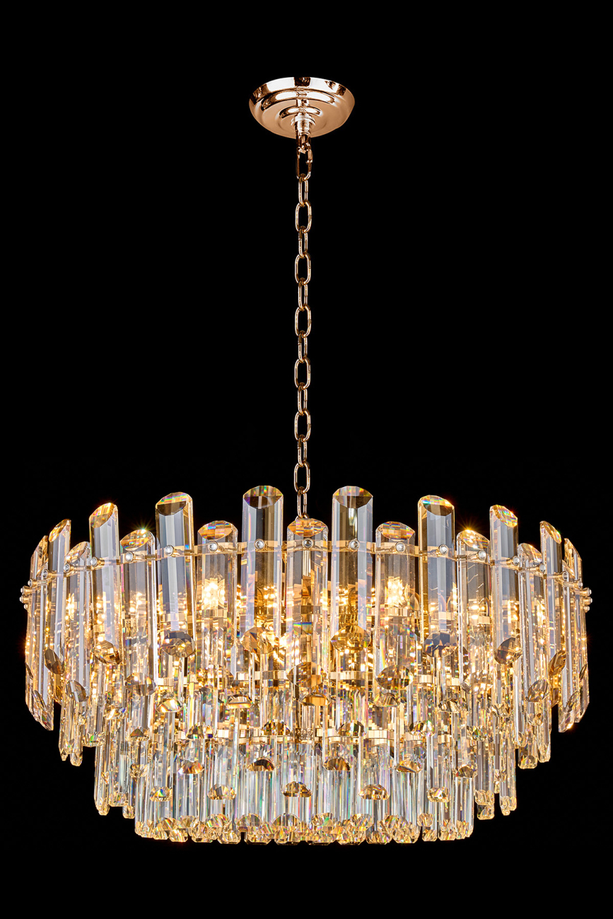 Подвесная люстра LEON Jacqueline LE7161/600 GD/SH