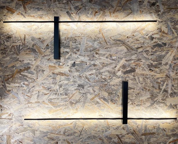 Настенный светильник Italline IT03 line IT03-1422 black