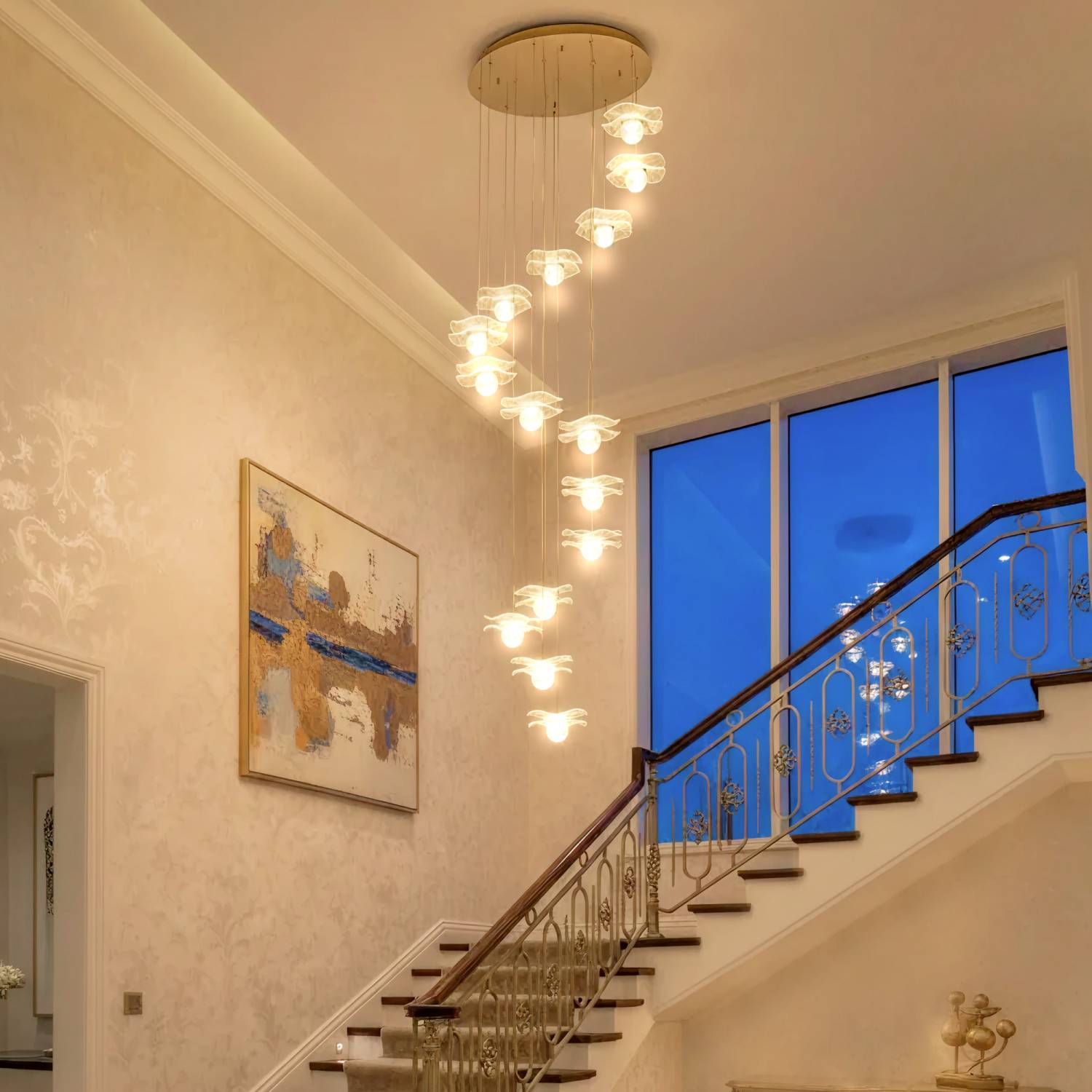 Люстра каскадная Citilux Signature CL247057