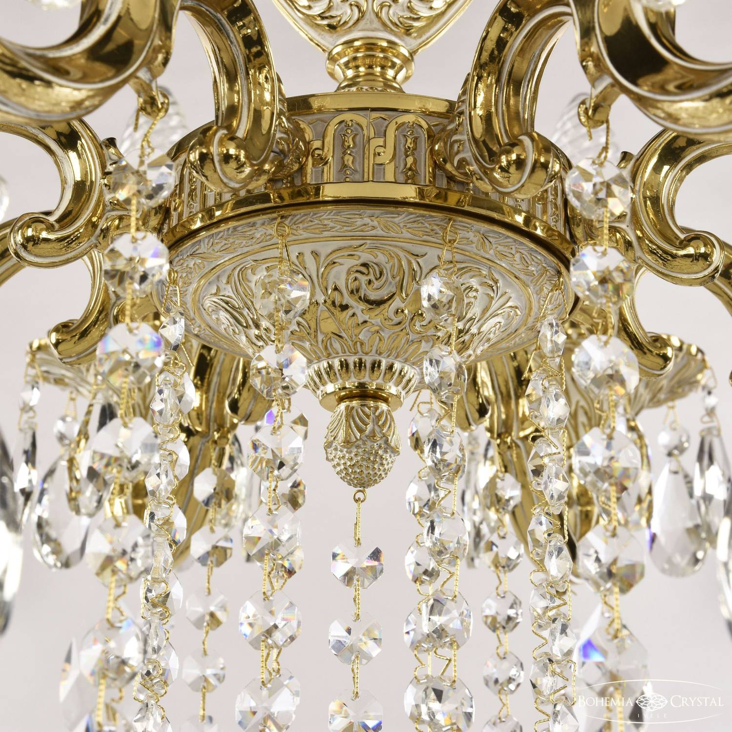 Подвесная хрустальная люстра 7201 Bohemia 72101/8/175 B GW