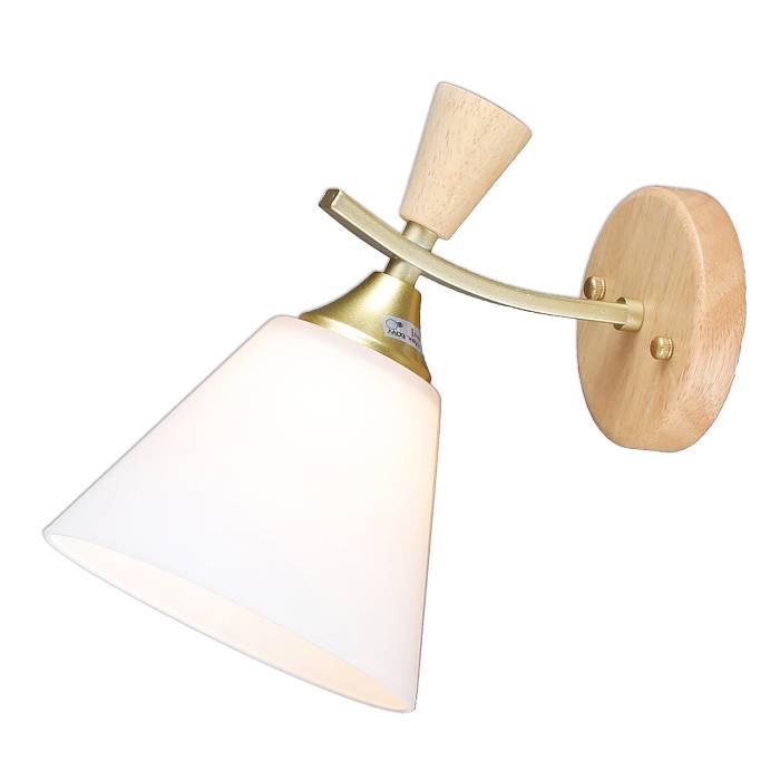 Настенное бра IMEX MD.6132-1-W-GD+WOOD