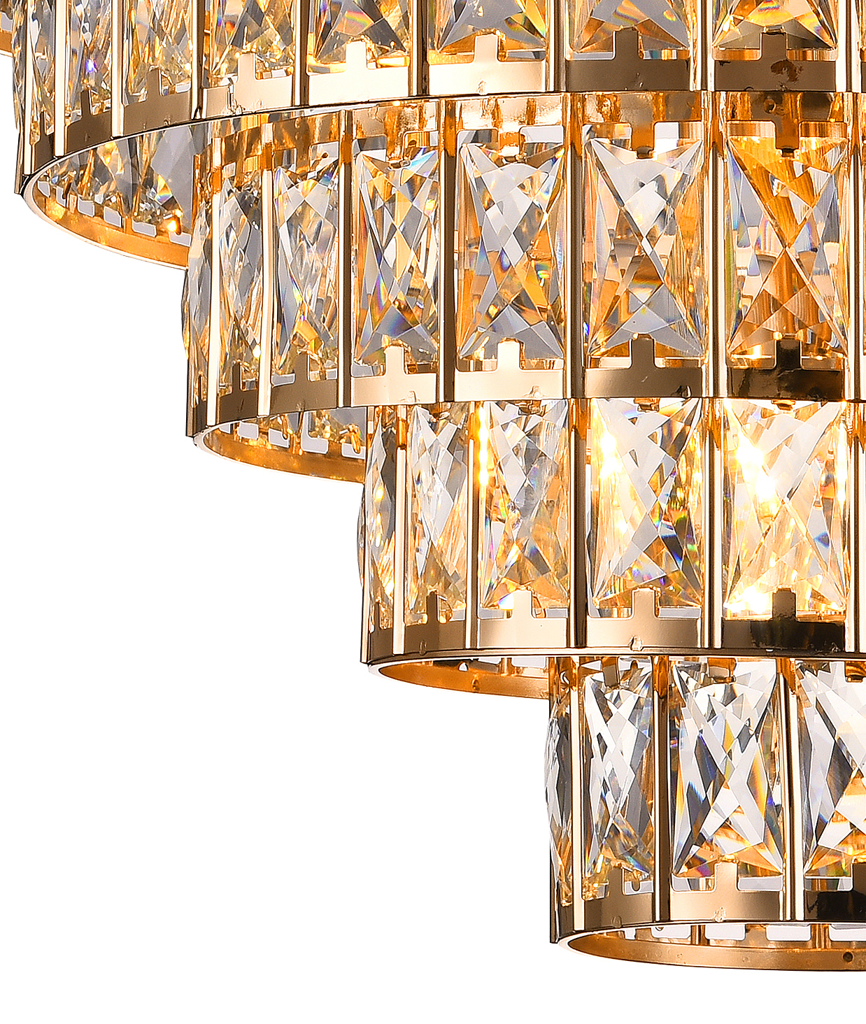 Подвесная люстра Natali Kovaltseva Amanda AMANDA 81428/8C GOLD