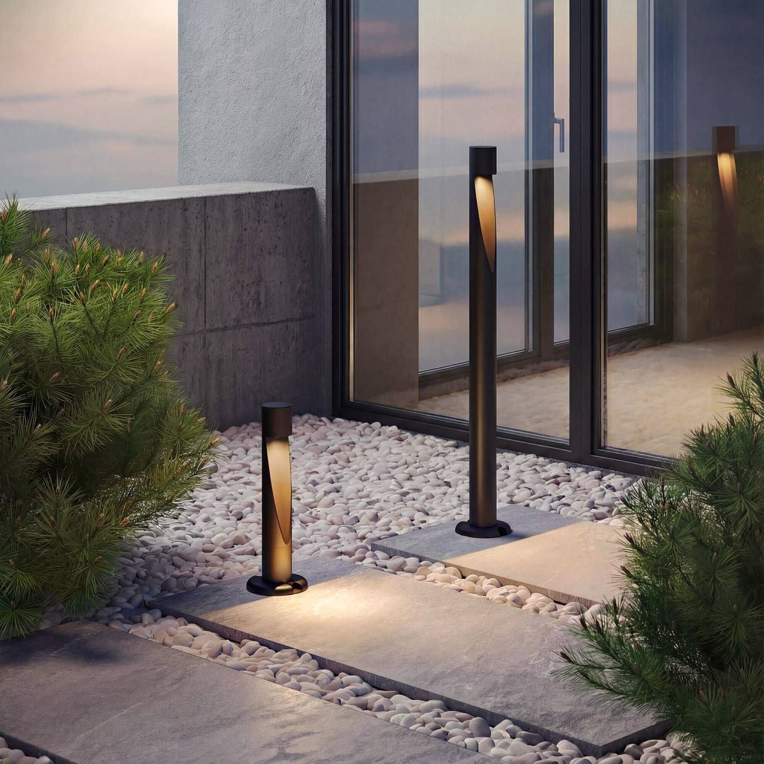 Уличный наземный светильник Elektrostandard Recess Recess (35177/S) 3000K черный