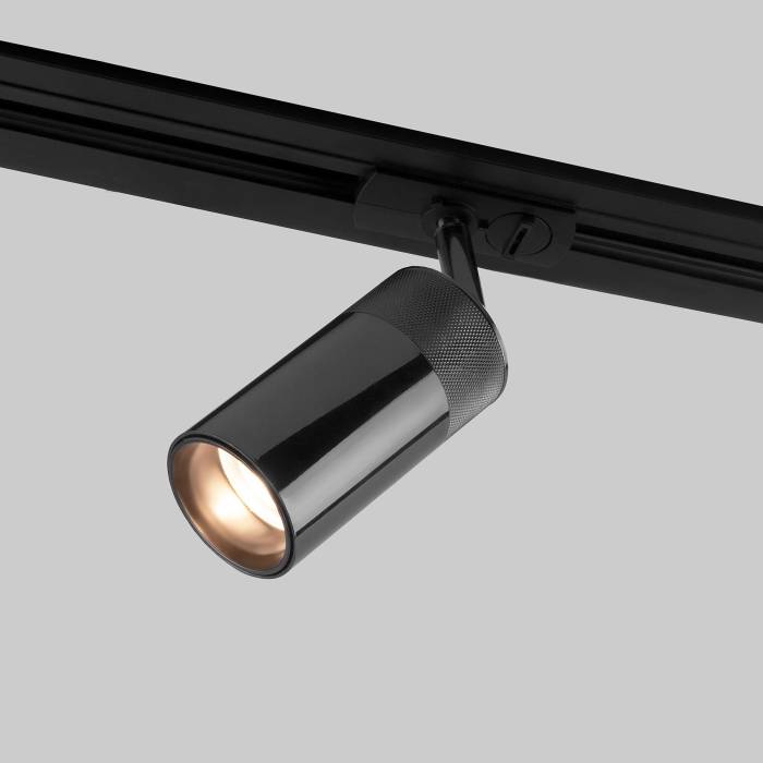 Трековый светильник Elektrostandard Riffe Riffe чёрный жемчуг 9W 4200K (85512/01) однофазный Трековый светильник Elektrostandard Riffe Riffe чёрный жемчуг 9W 4200K (85512/01) однофазный