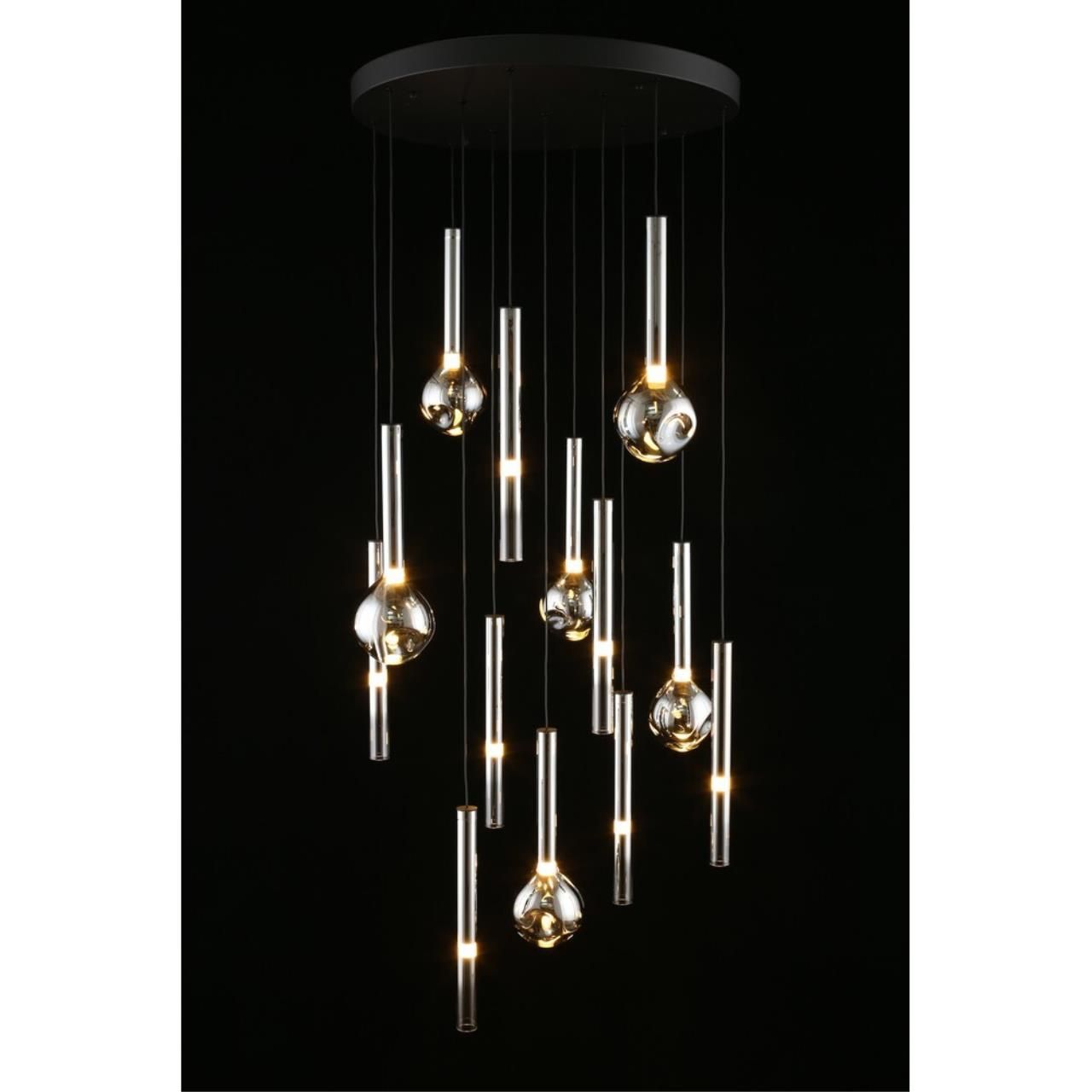 Люстра каскадная Aployt Silveyn APL.059.13.56