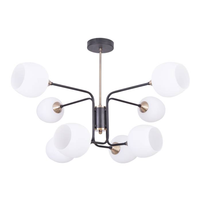 Потолочная люстра Arte Lamp Skat A3564PL-8BK