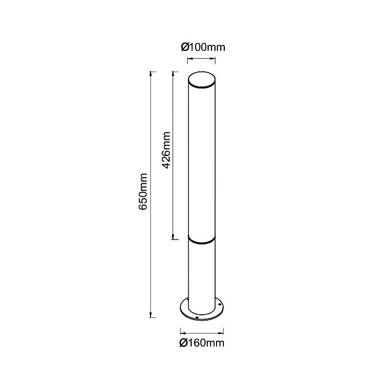 Уличный наземный светильник Mantra Gant 9281