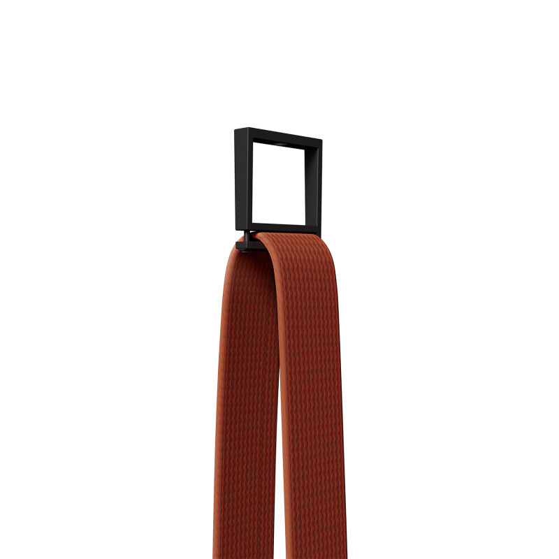 Накладное крепление гибкого трека-ремня Denkirs Belty Base TR5518-BK