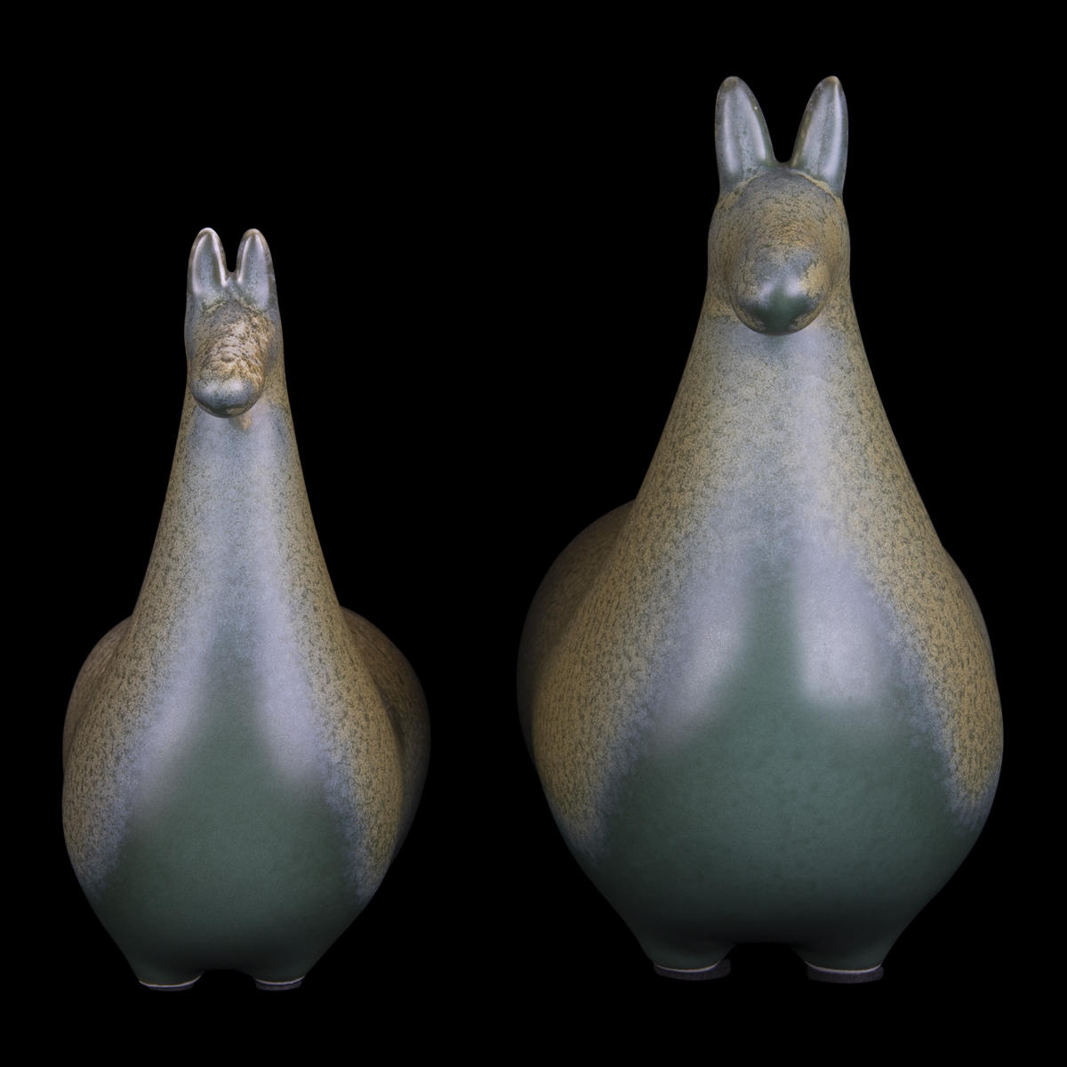 Статуэтка (2 штуки) Loft It Horse 10283 Green (2 pcs)