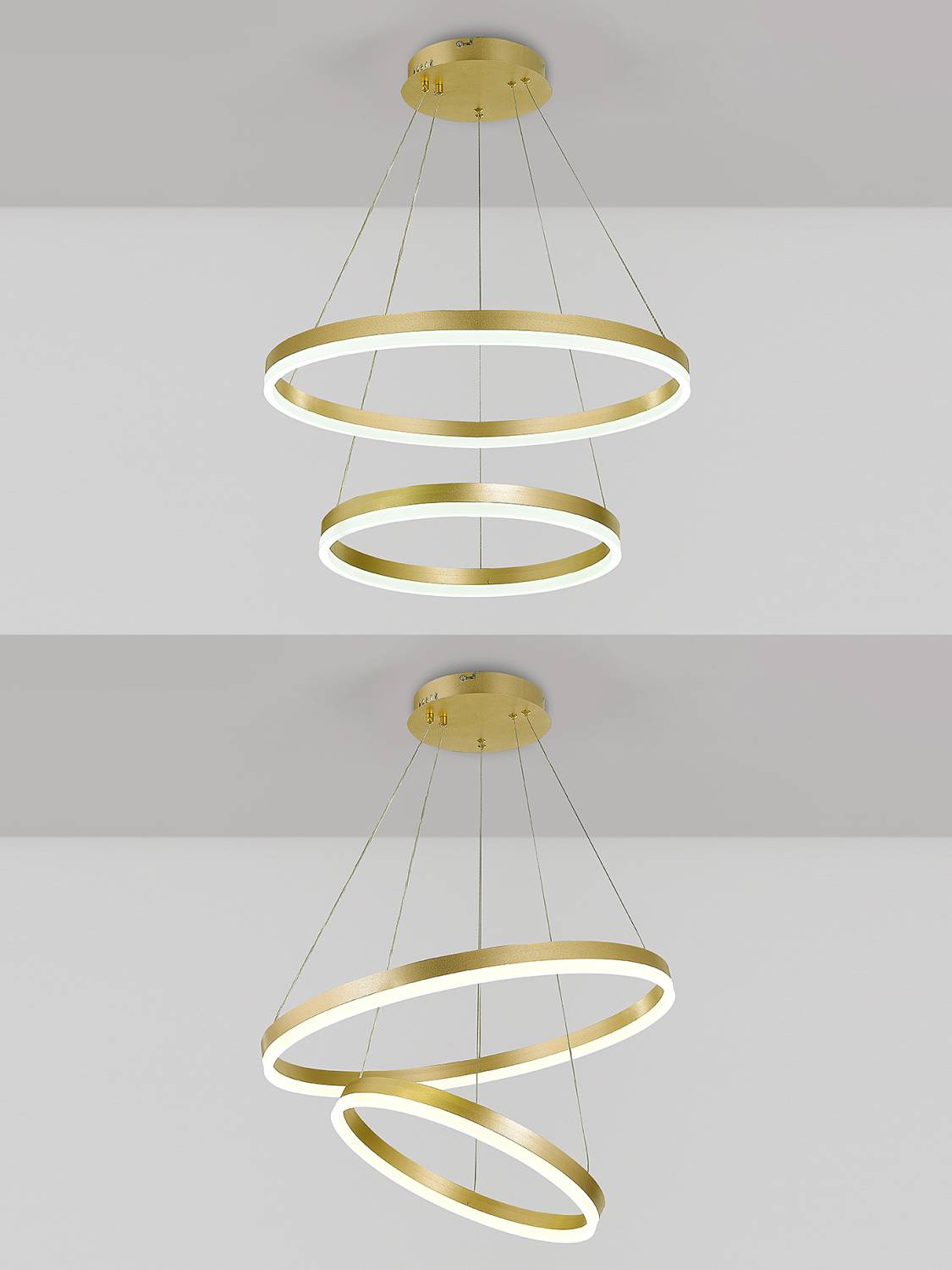Подвесная люстра Natali Kovaltseva Oreol LED LAMPS 81299