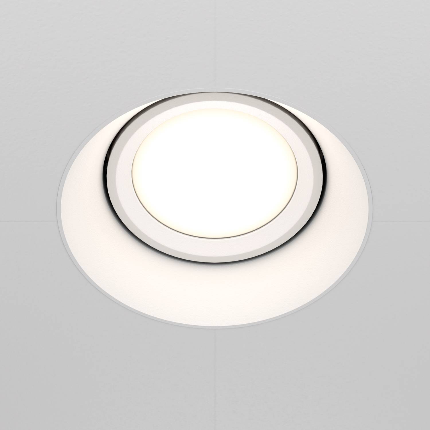 Встраиваемый светильник Maytoni Dot DL042-01-RD-W