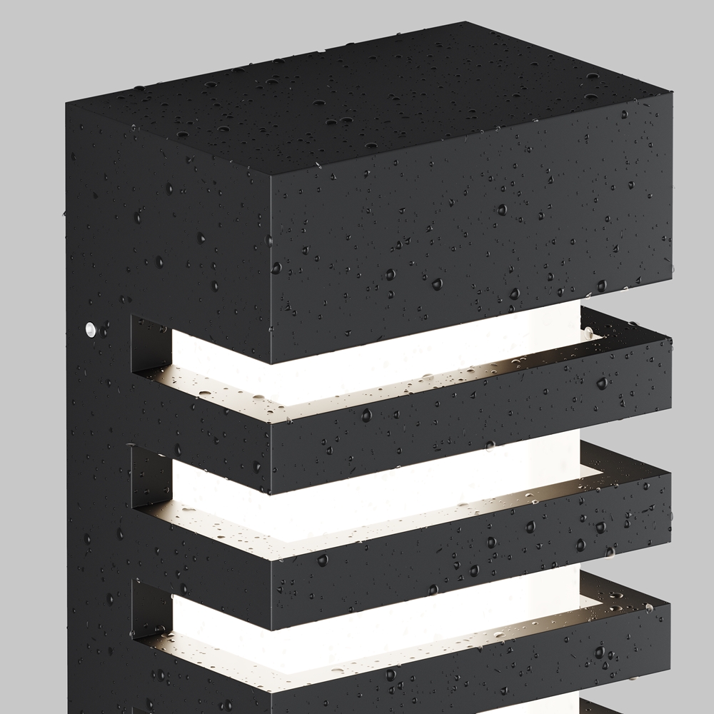 Уличный настенный светильник Maytoni Remsa O034WL-01B