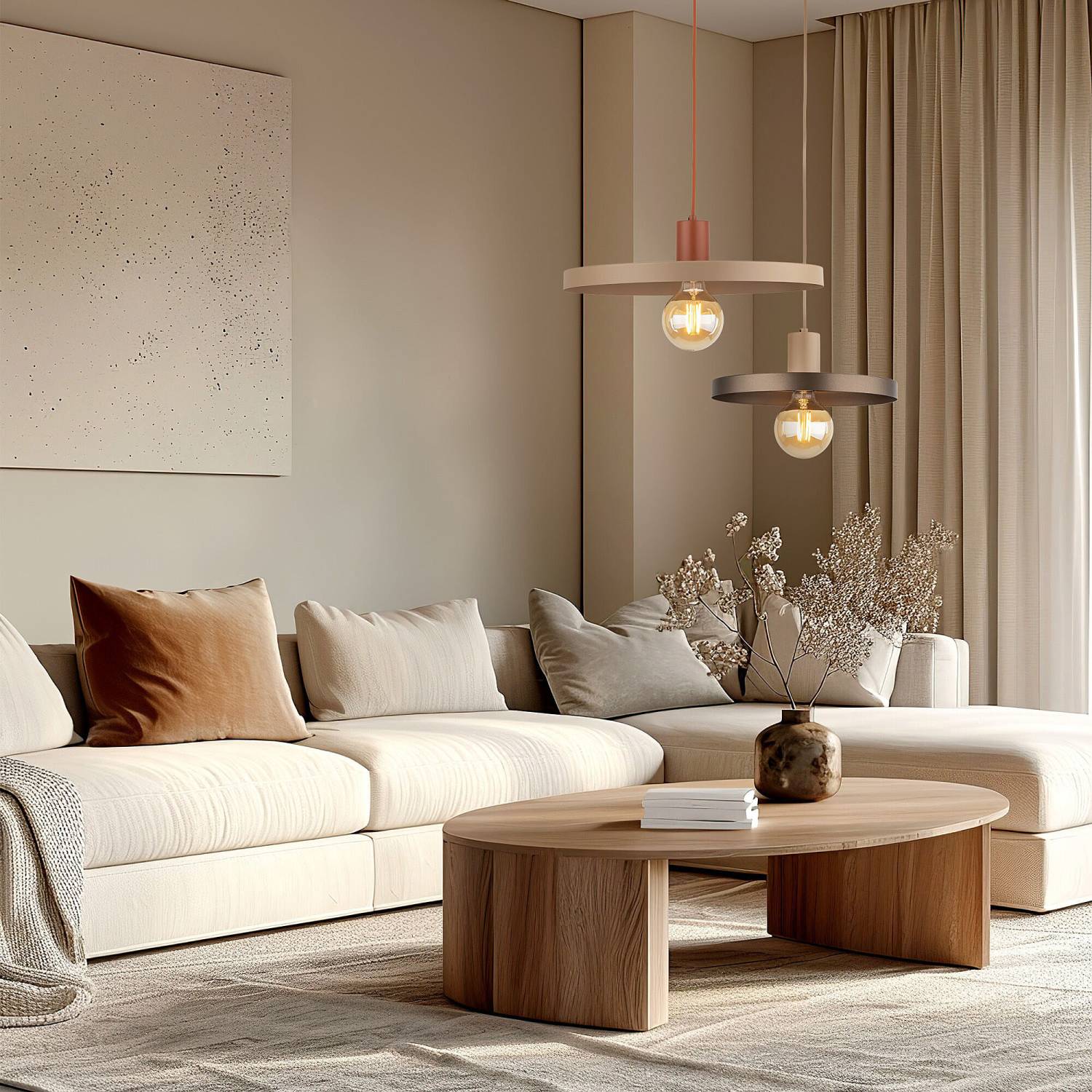 Светильник подвесной TK Lighting Sila 10757 SILA SABIA BROWN