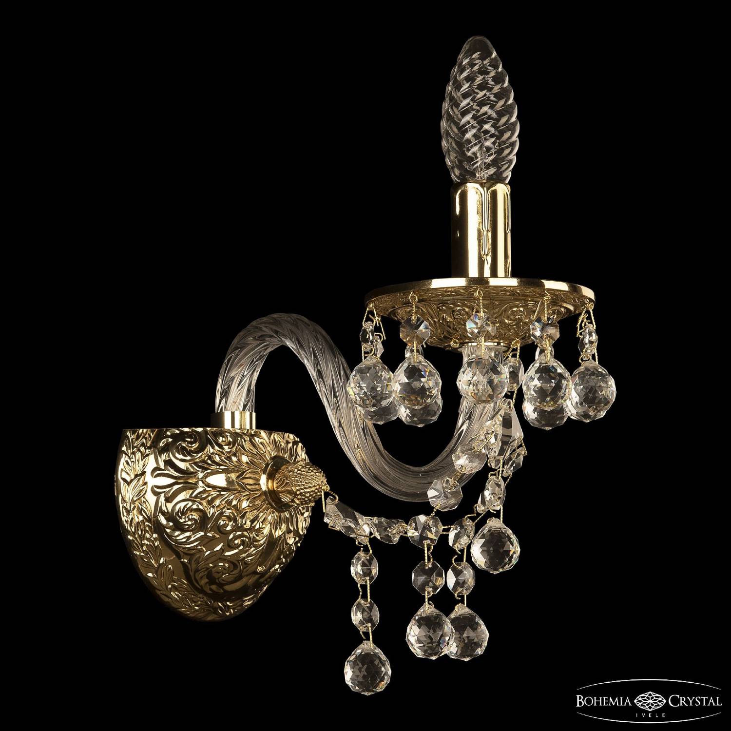 Настенное бра Bohemia 1609 16209B/1/141 G