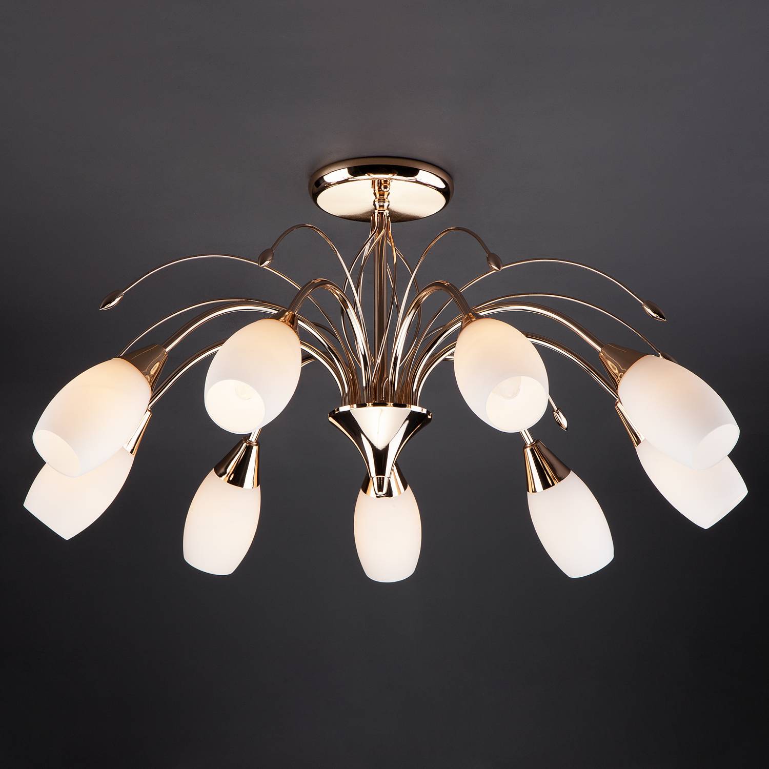 Потолочная люстра Eurosvet Ginevra 22080/9 золото