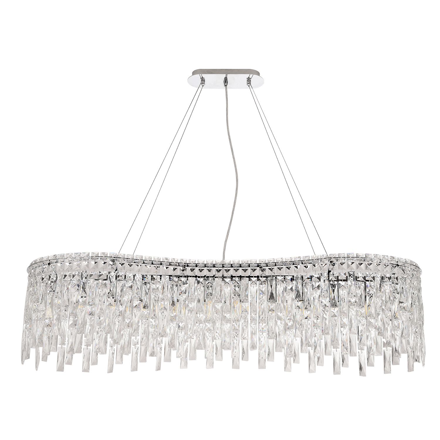 Подвесная люстра Crystal Lux Abril ABRIL SP12 L1200