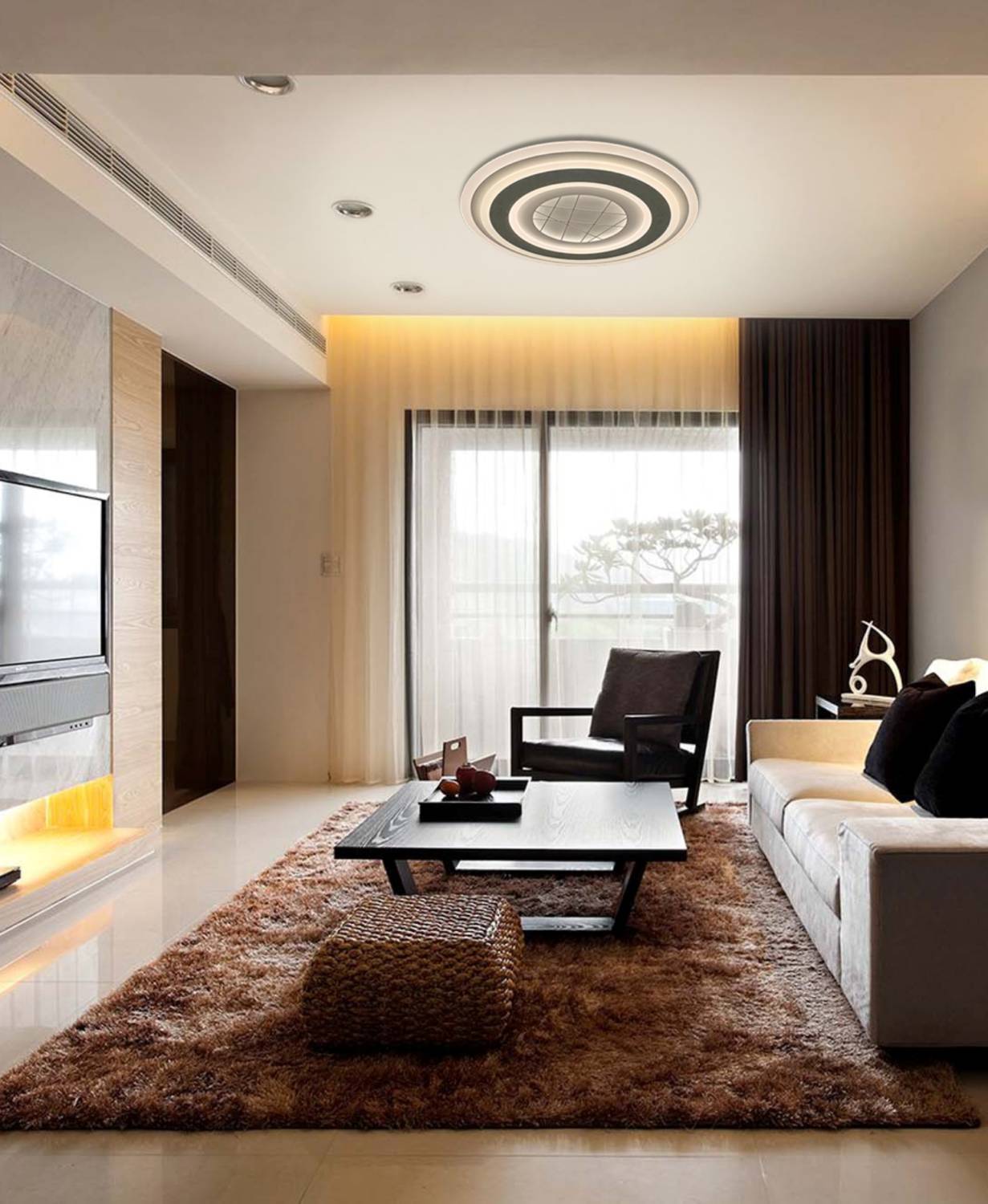 Потолочная светодиодная люстра LED Lamps Natali Kovaltseva LED LAMPS 5605