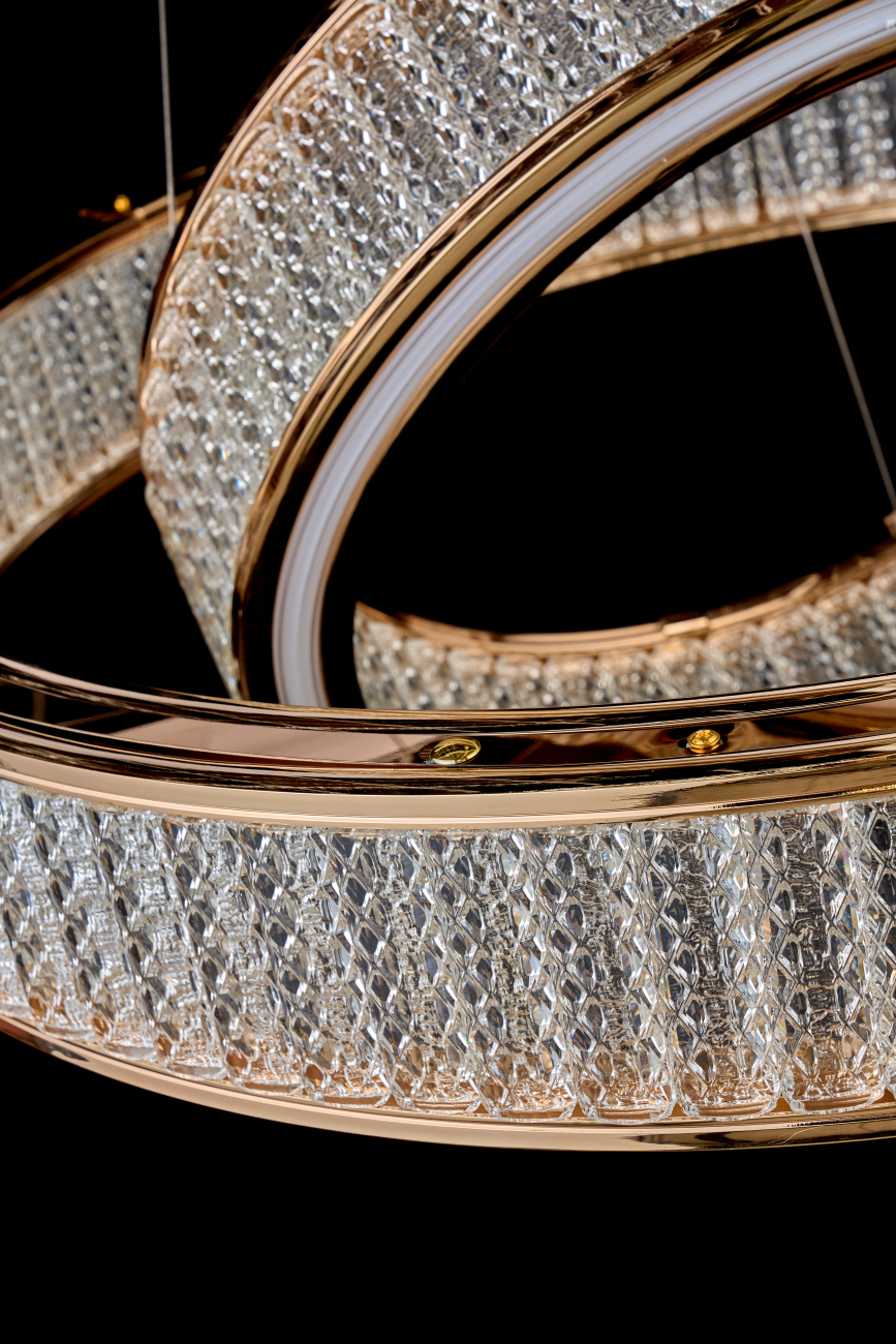 Подвесная люстра LEON Lumiere LE7769/800-2K Gold