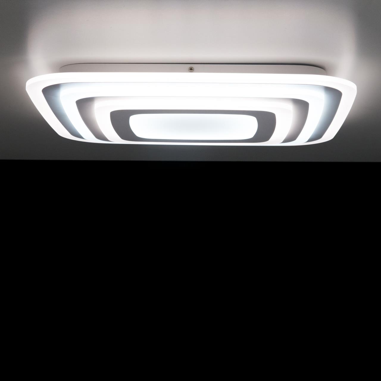 Потолочная люстра с пультом Триест Citilux CL737100RGB