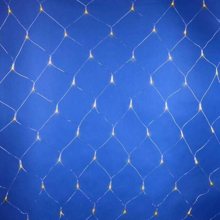 Сетка светодиодная с контроллером Uniel ULD-N2520-240/DTA YELLOW IP20