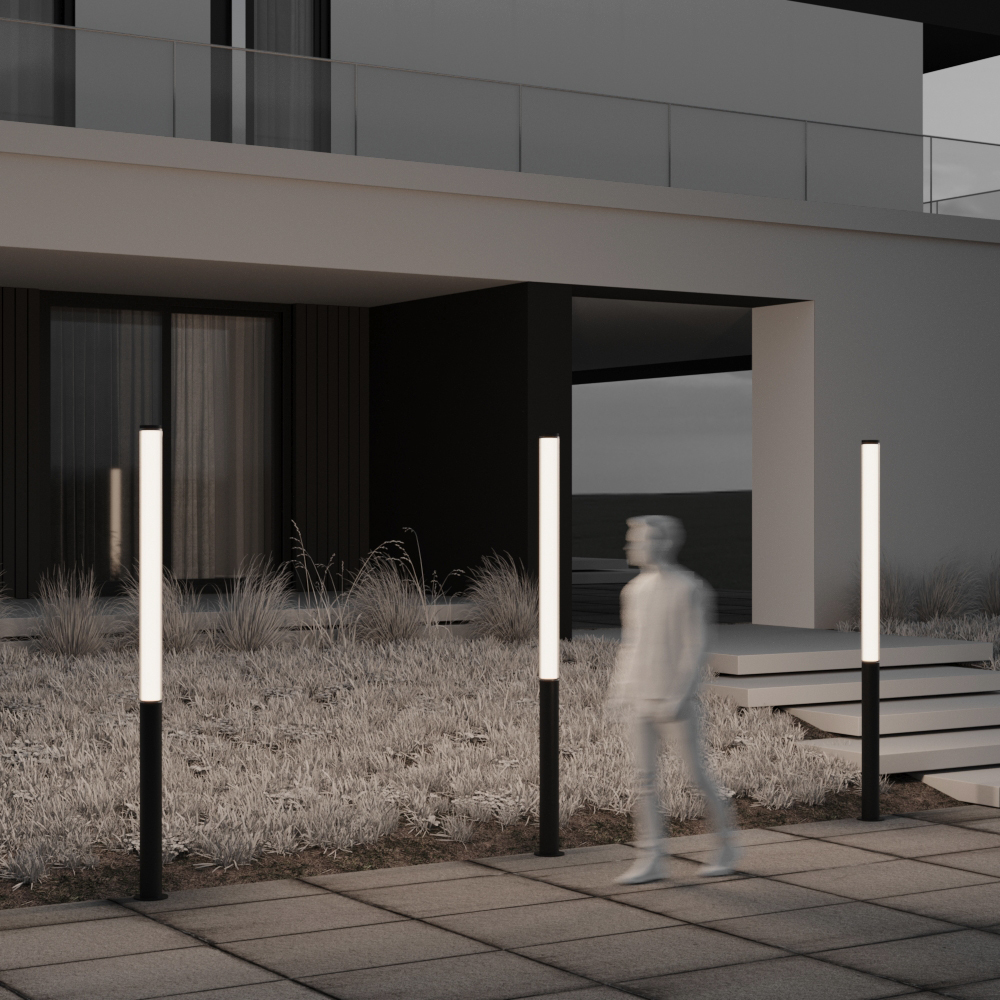 Уличный наземный светильник Maytoni Ster O467FL-L100B3K