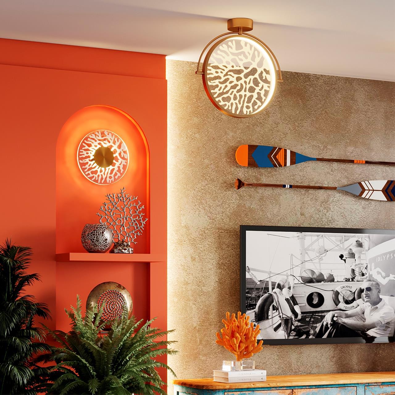 Светильник потолочный Odeon Light Solaris 6627/36CL