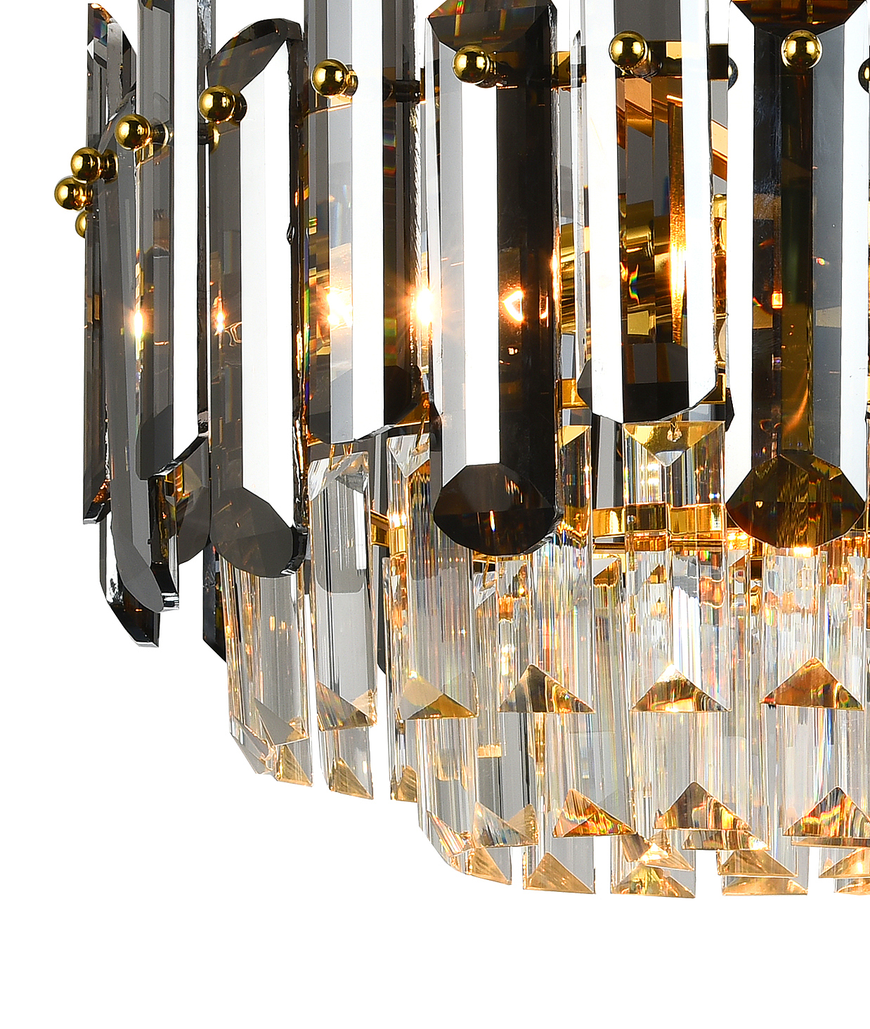 Подвесная люстра Natali Kovaltseva Imperium NUBIAN 81438/6C GOLD PLATED