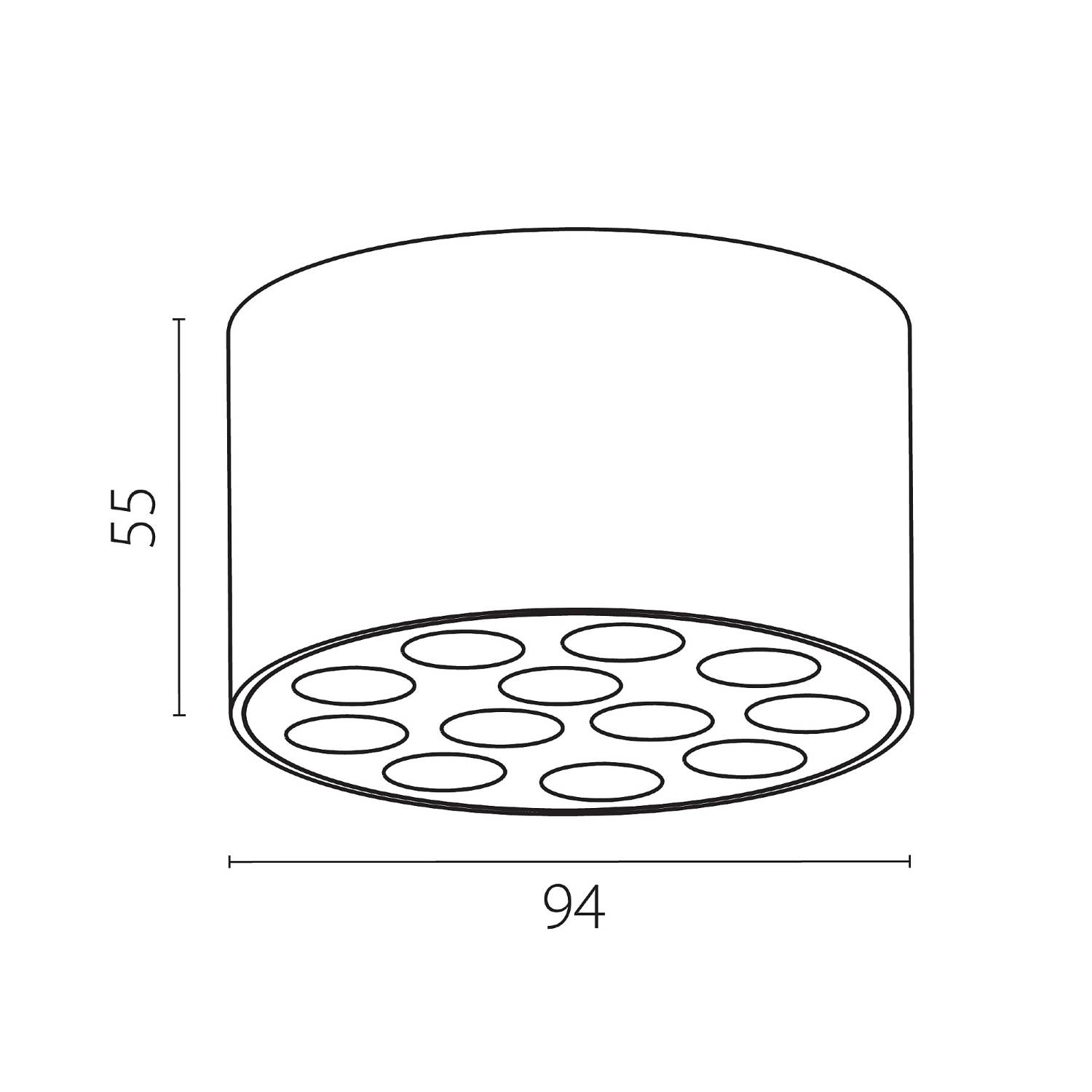 Накладной светильник Lightstar Guarda 080947