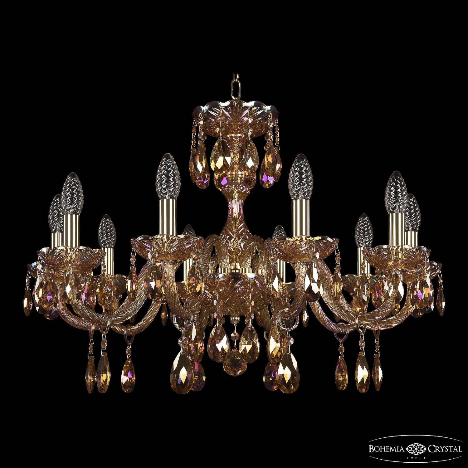 Подвесная люстра Bohemia 117 117/10/240 G M777