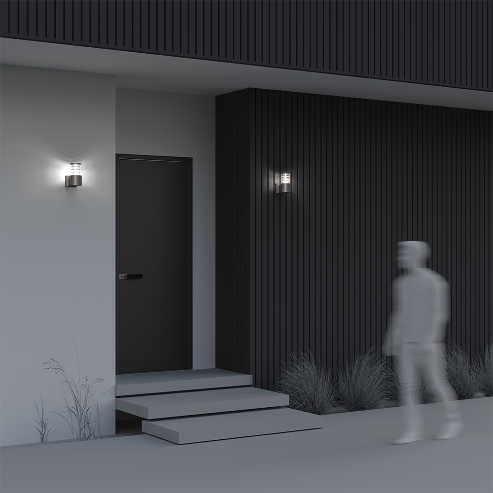 Уличный настенный светильник Maytoni Bronx O576WL-01GR