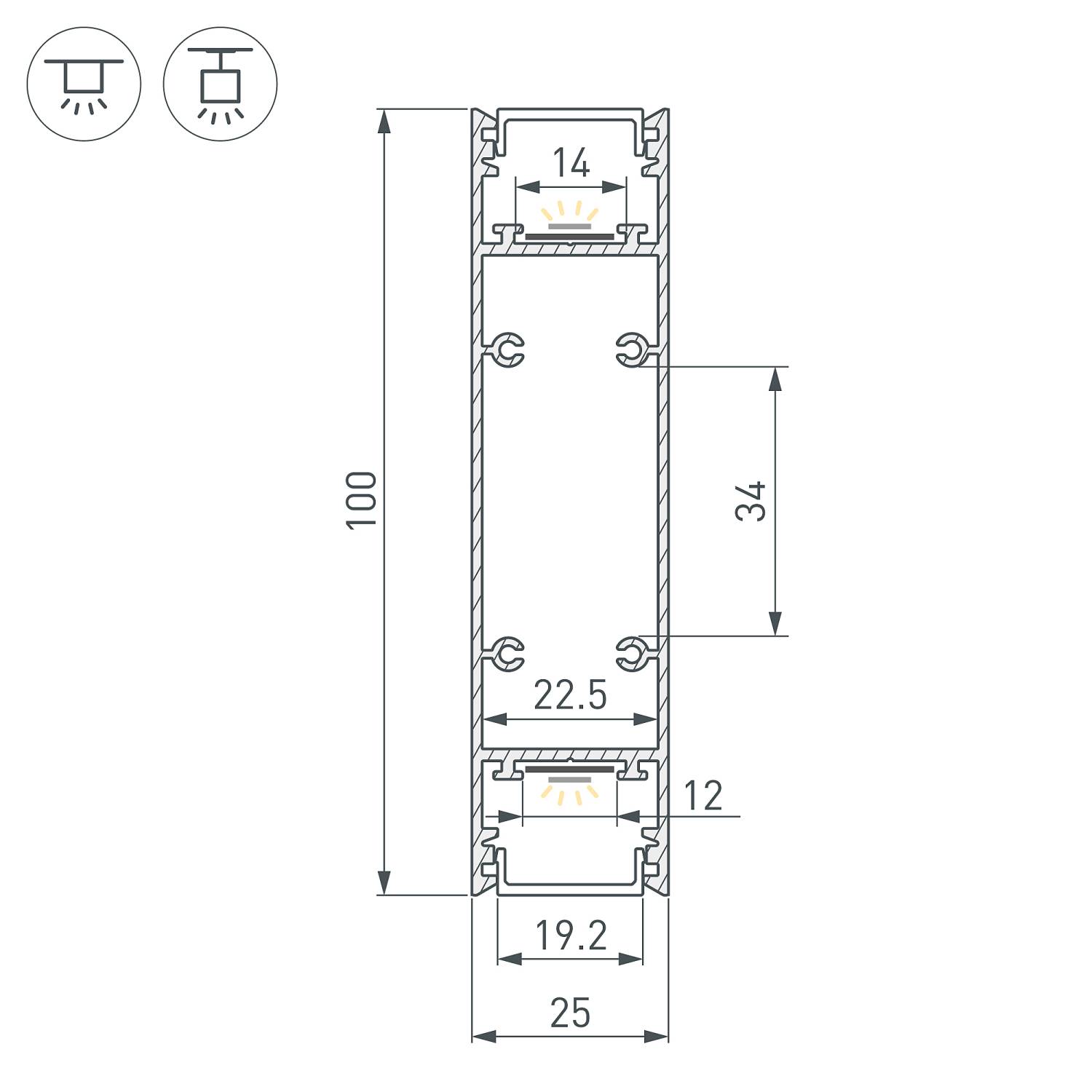 Профиль Arlight Sl-Line 043112