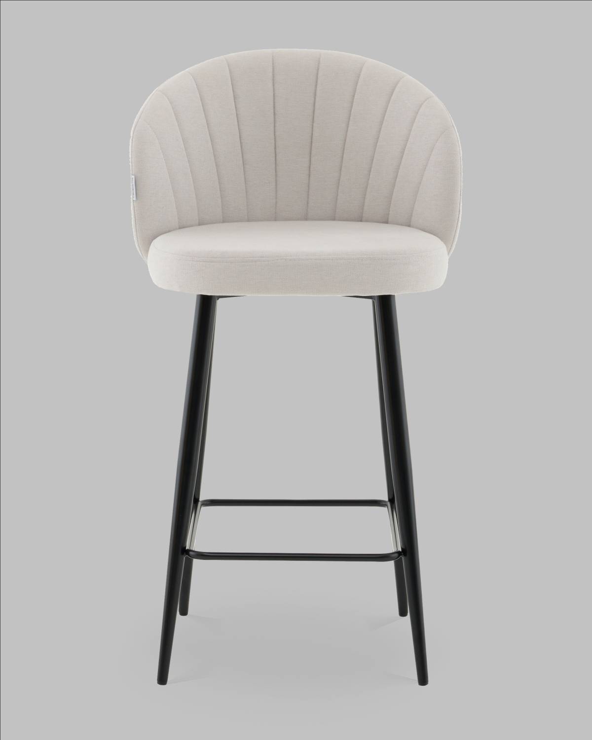 Полубарный стул Stool Group vd-hanningem-pf-silver