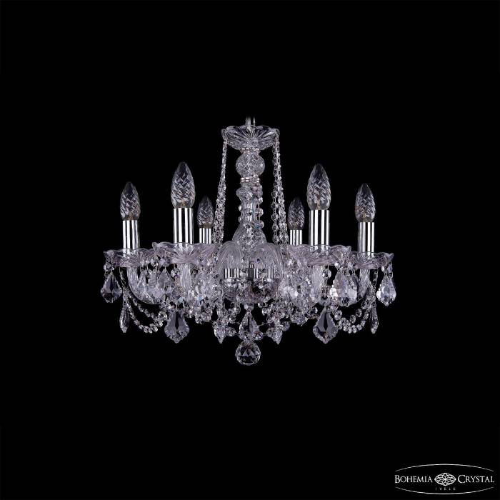Подвесная хрустальная люстра 1402 Bohemia 1402/6/160 Ni Leafs