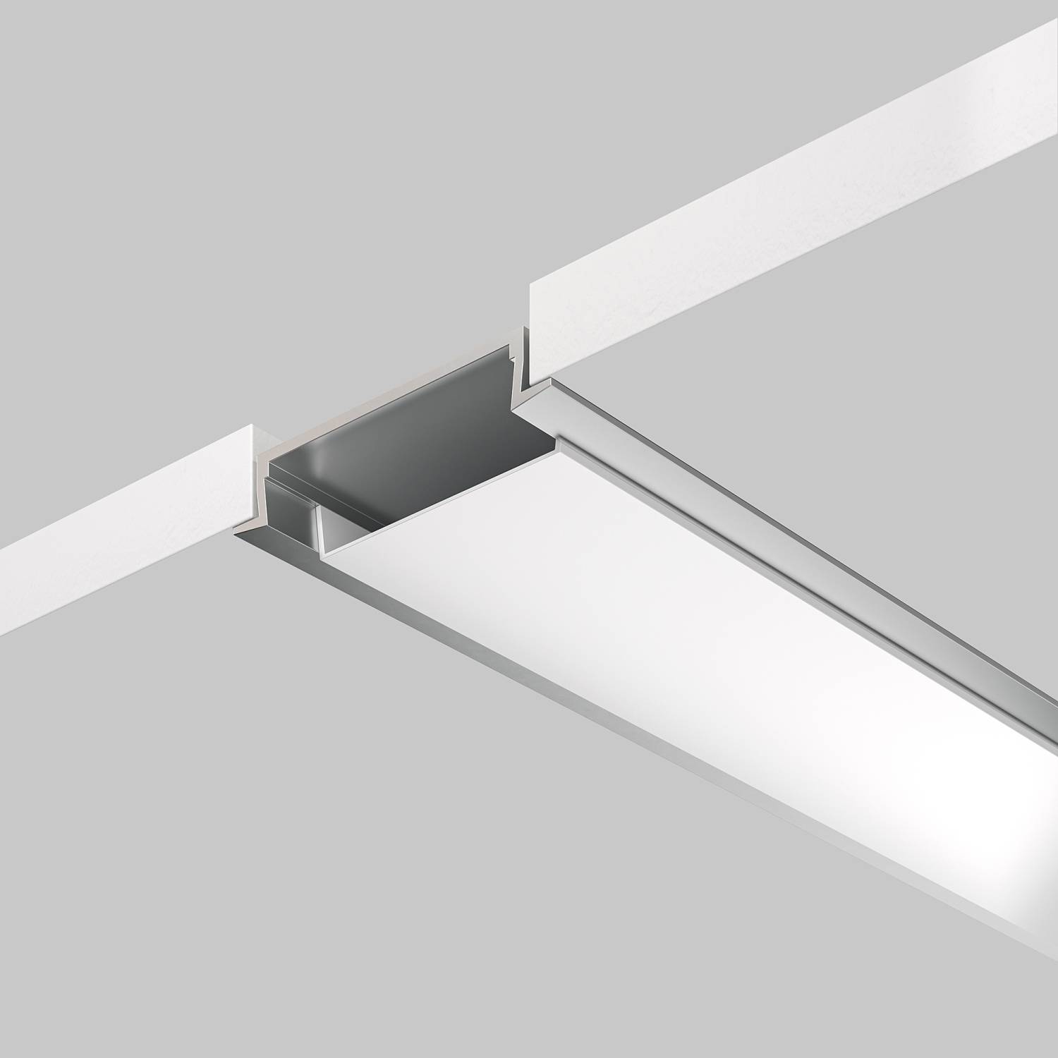 Профиль Maytoni Встраиваемый с накладным фланцем профиль 632018