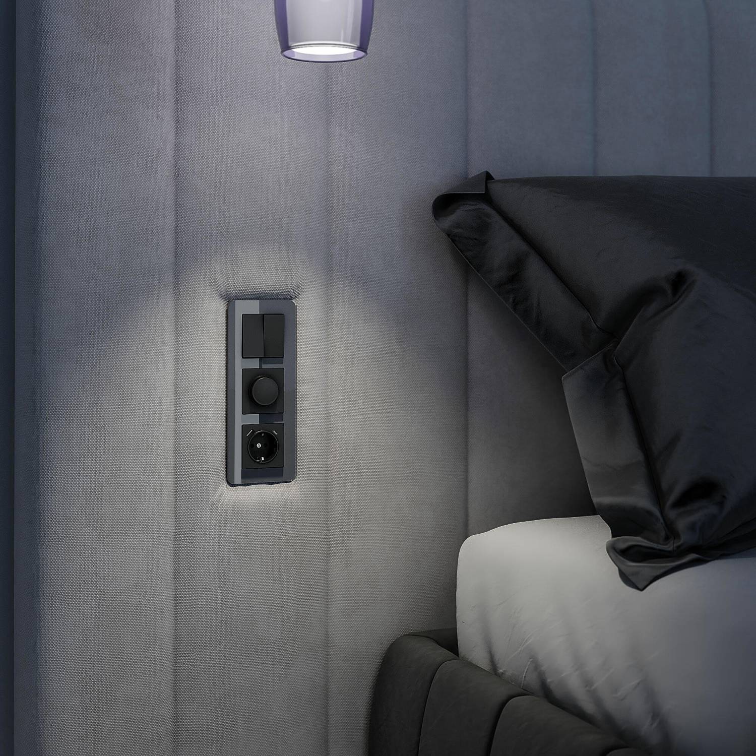 Рамка Werkel Elite графит W0032440/ Рамка на 3 поста Elite (графит, стекло)