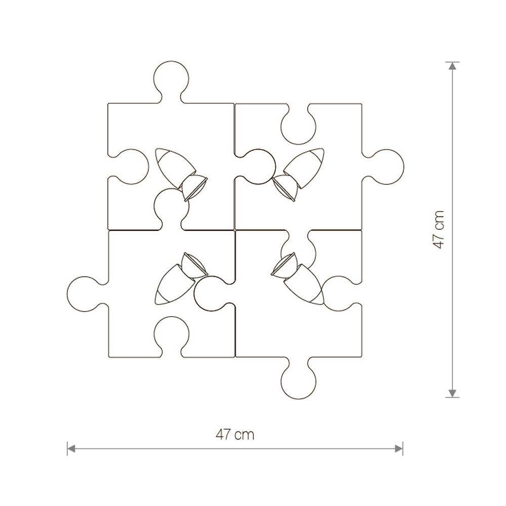 Светильник спот Nowodvorski Puzzle 9728 Светильник спот Nowodvorski Puzzle 9728