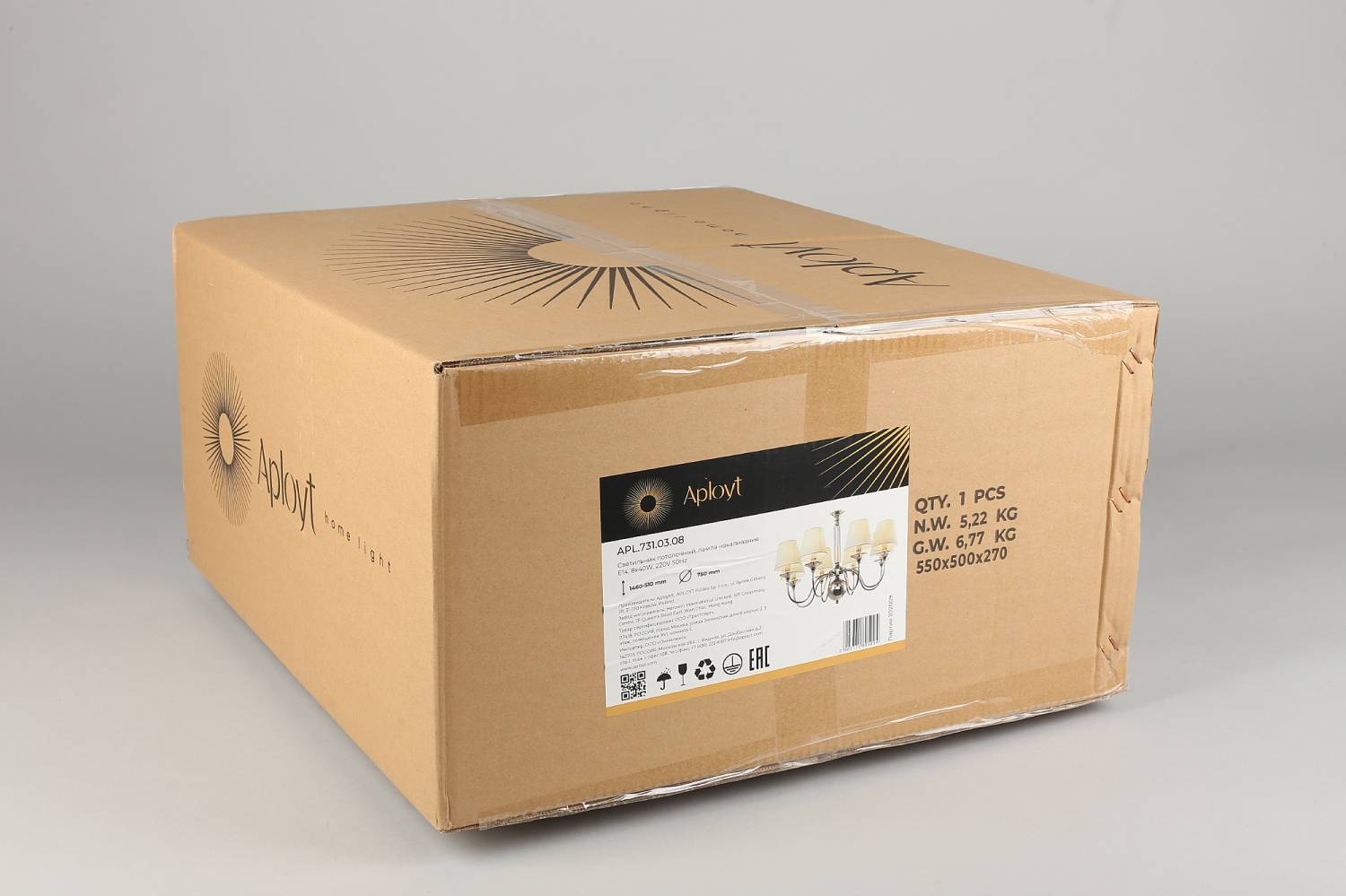 Подвесная люстра Aployt Perla APL.731.03.08