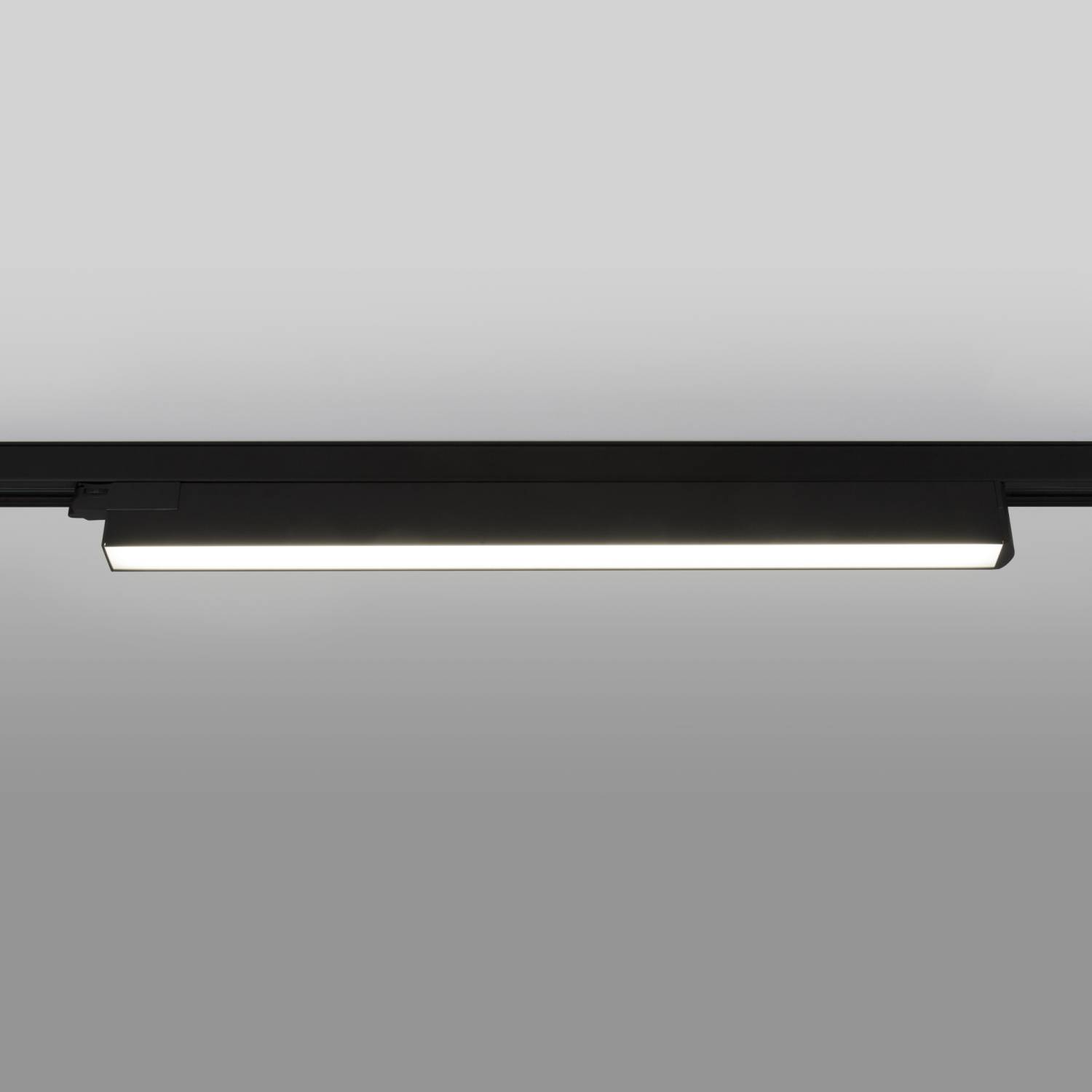 Трековый светильник Elektrostandard X-Line X-Line черный матовый 28W 4200K (LTB55) трехфазный