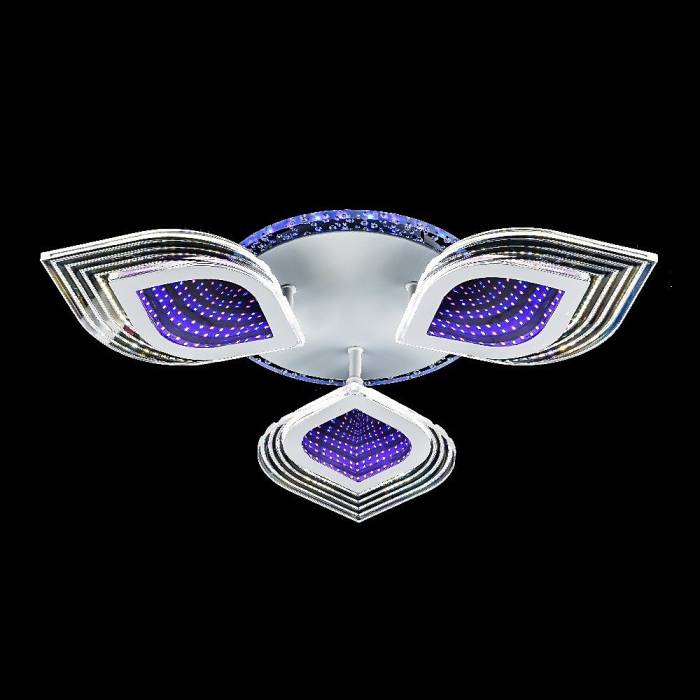 Потолочная люстра ЭкономСвет 51256 51256/3+1WT RBP+3D