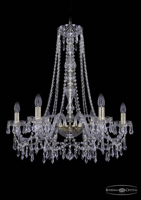Подвесная хрустальная люстра 1403 Bohemia 1403/6/240/h-76 G