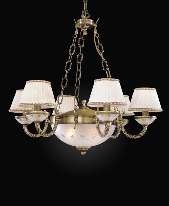 Подвесная люстра Reccagni Angelo 4660 L 4660/6+2 Подвесная люстра Reccagni Angelo 4660 L 4660/6+2