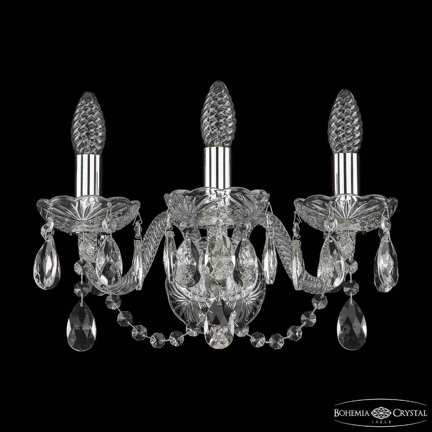 Настенное бра Bohemia 101 101B/3/141 Ni