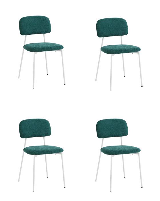 Комплект стульев Stool Group 3277-ST-4 CD2302-21 d-green w.l X4