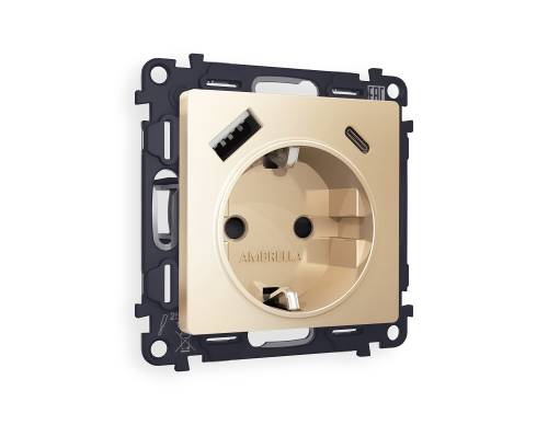 Розетка Ambrella Volt ALFA MA610010