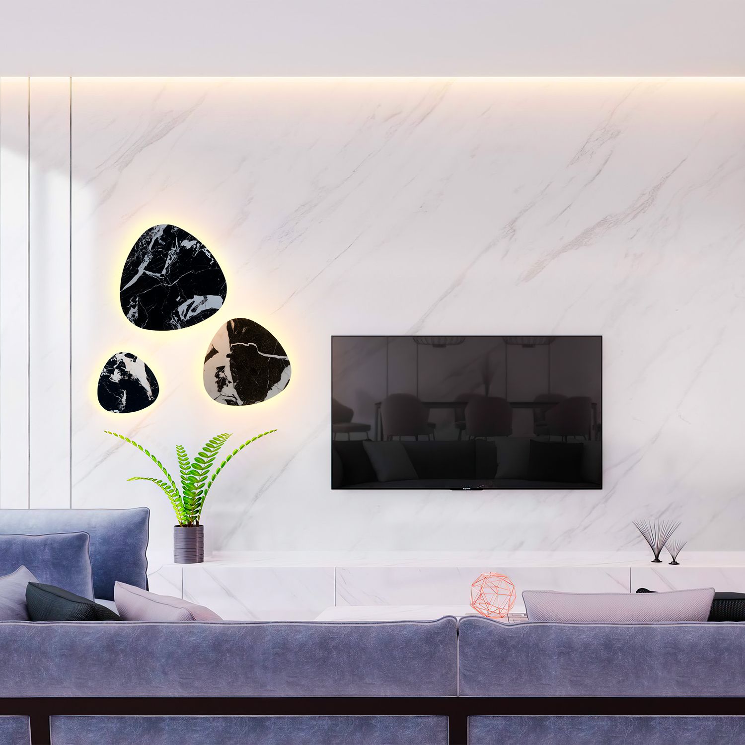 Настенный светильник Crystal Lux Bilbao BILBAO AP10W LED D300 BLACK