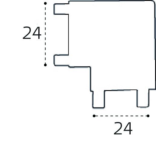 Соединитель угловой для накладного шинопровода к трековой системе KREATOR Italline IT09-9029 black