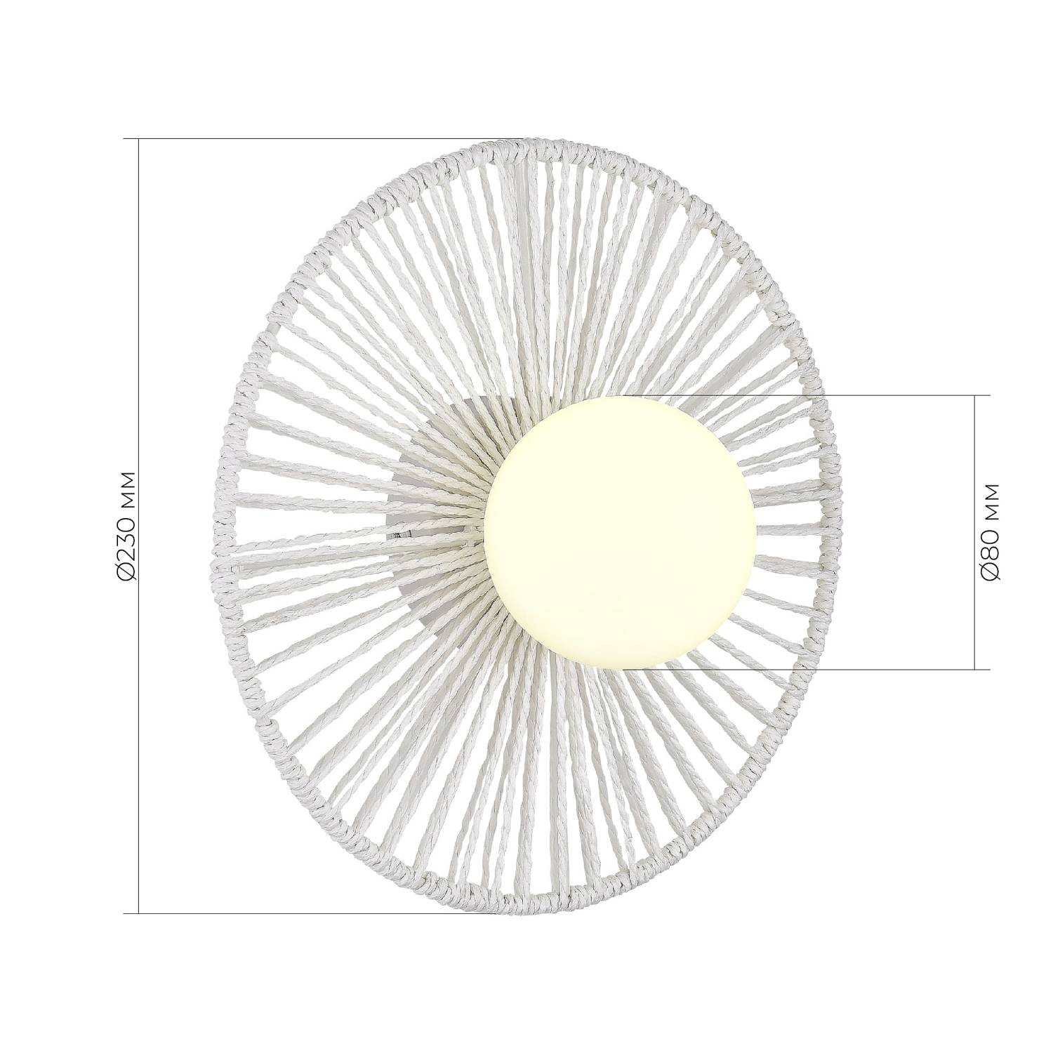 Настенный светильник Evoluce Loom SLE6022-501-01