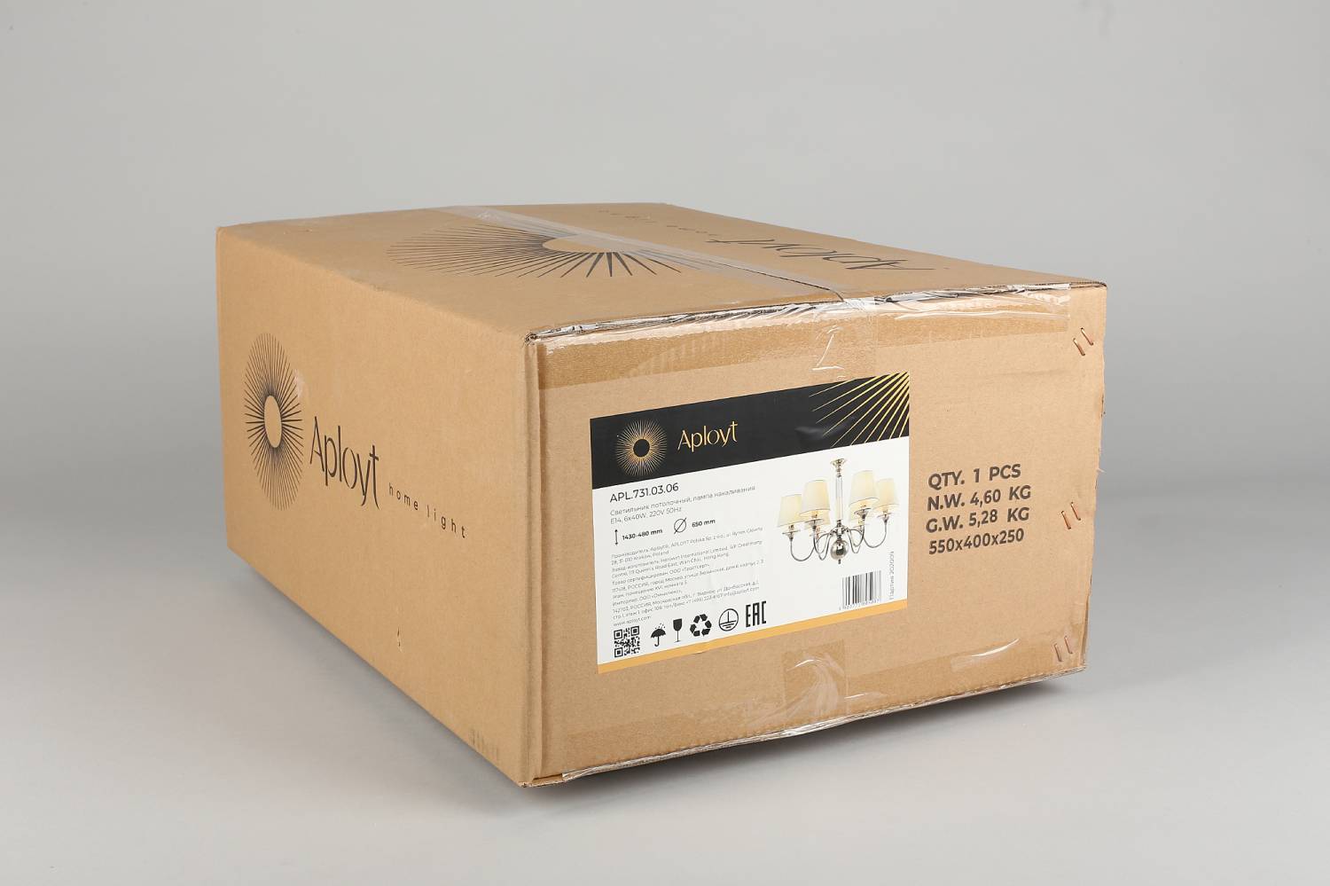 Подвесная люстра Aployt Perla APL.731.03.06